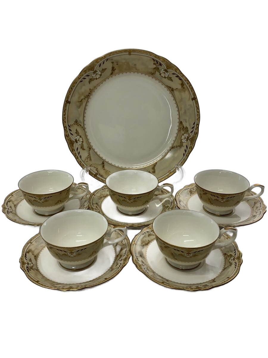 【中古】NARUMI◆カップ&ソーサー 大皿/6点セット【キッチン用品】