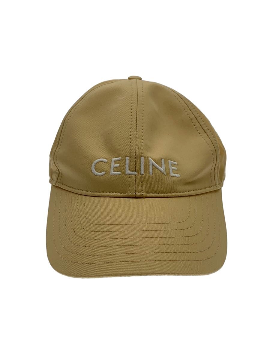 【中古】CELINE◆旗がしら/M/綿織物/BEG/メンズ【服飾雑貨他】