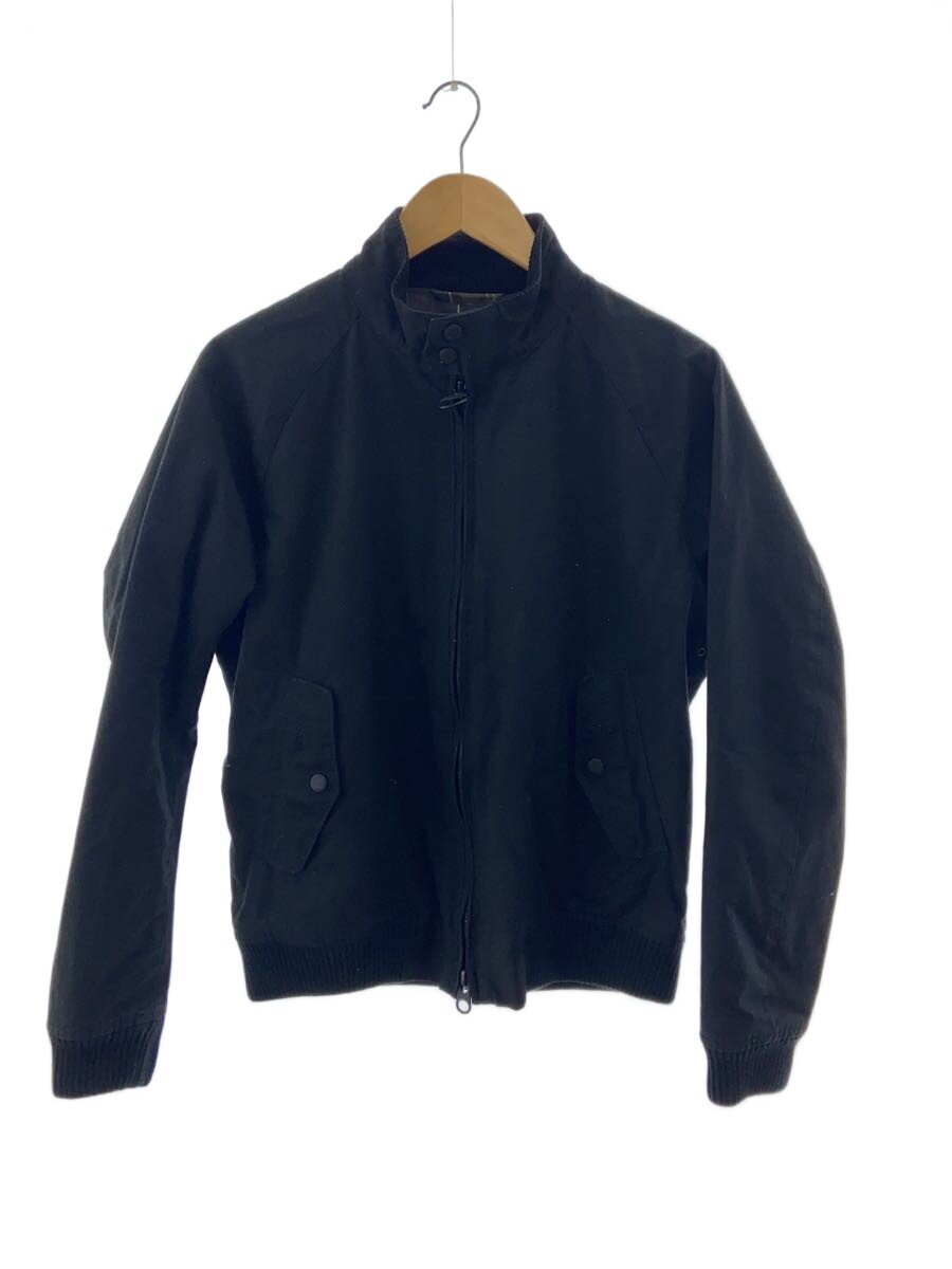 【中古】Barbour◆×BARACUTA/WAX JACKET G9/上衣/M/綿織物/BLK/242MWX2327//【メンズウェア】