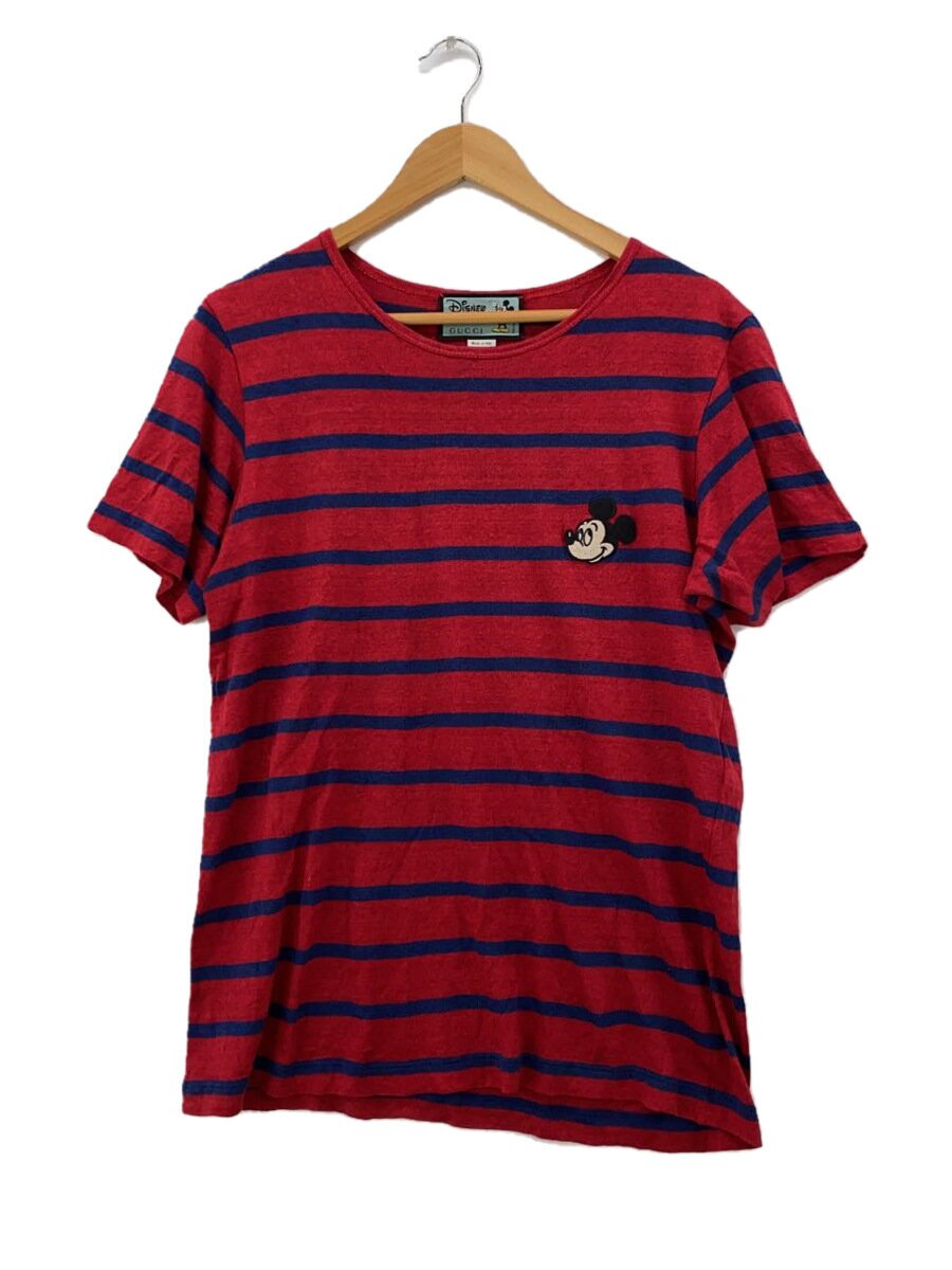 【中古】GUCCI◆ティーシャツ/--/リネン/間借り人/598971【メンズウェア】