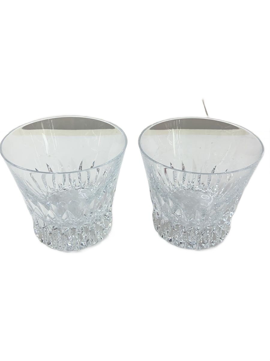 【中古】Baccarat◆2019/ロックグラス/2点セット/CLR【キッチン用品】