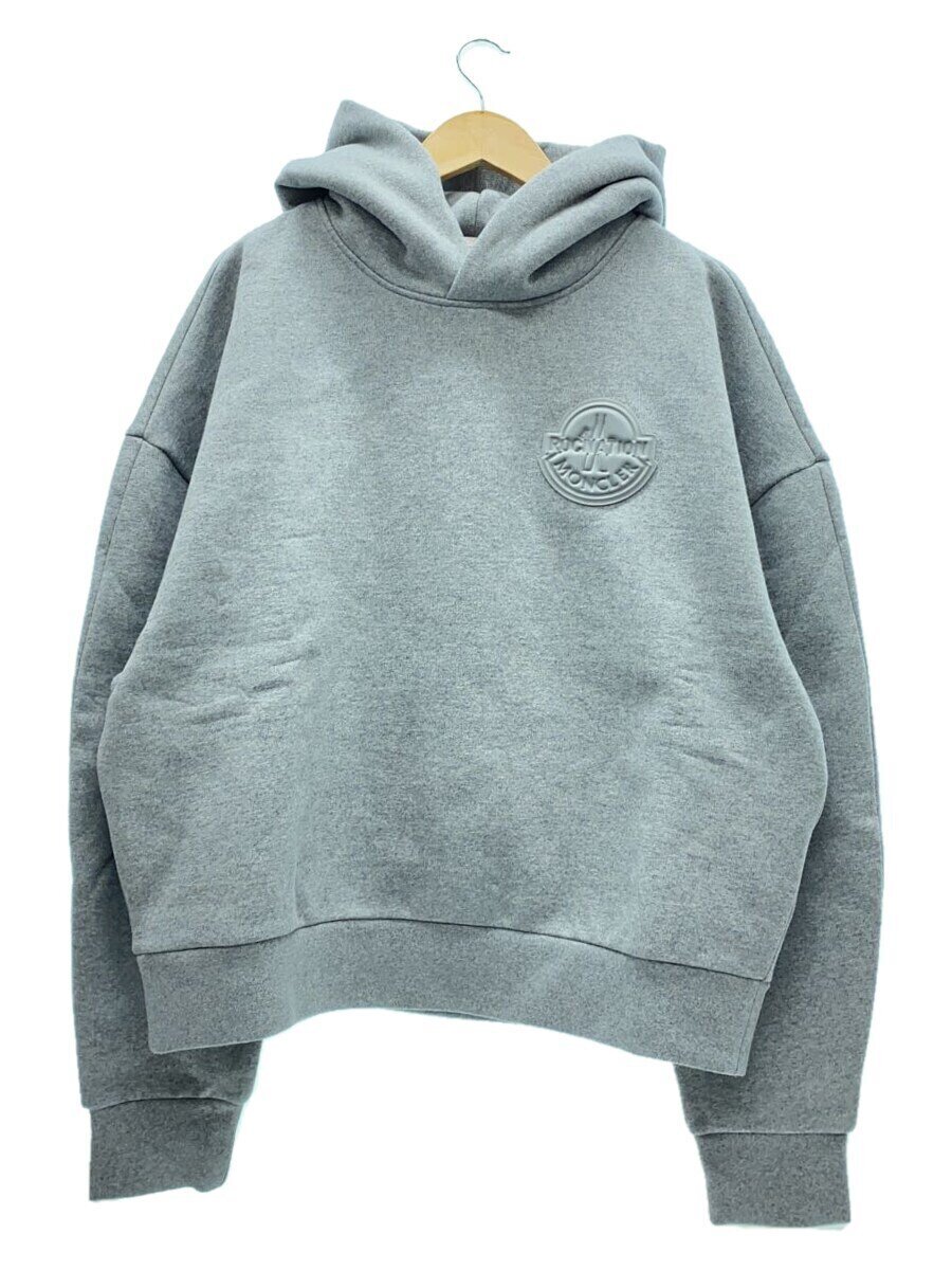 【中古】MONCLER◆×ROC NATION/パーカー/L/綿織物/GRY/無地/I209W8G00007 809KX//【メンズウェア】