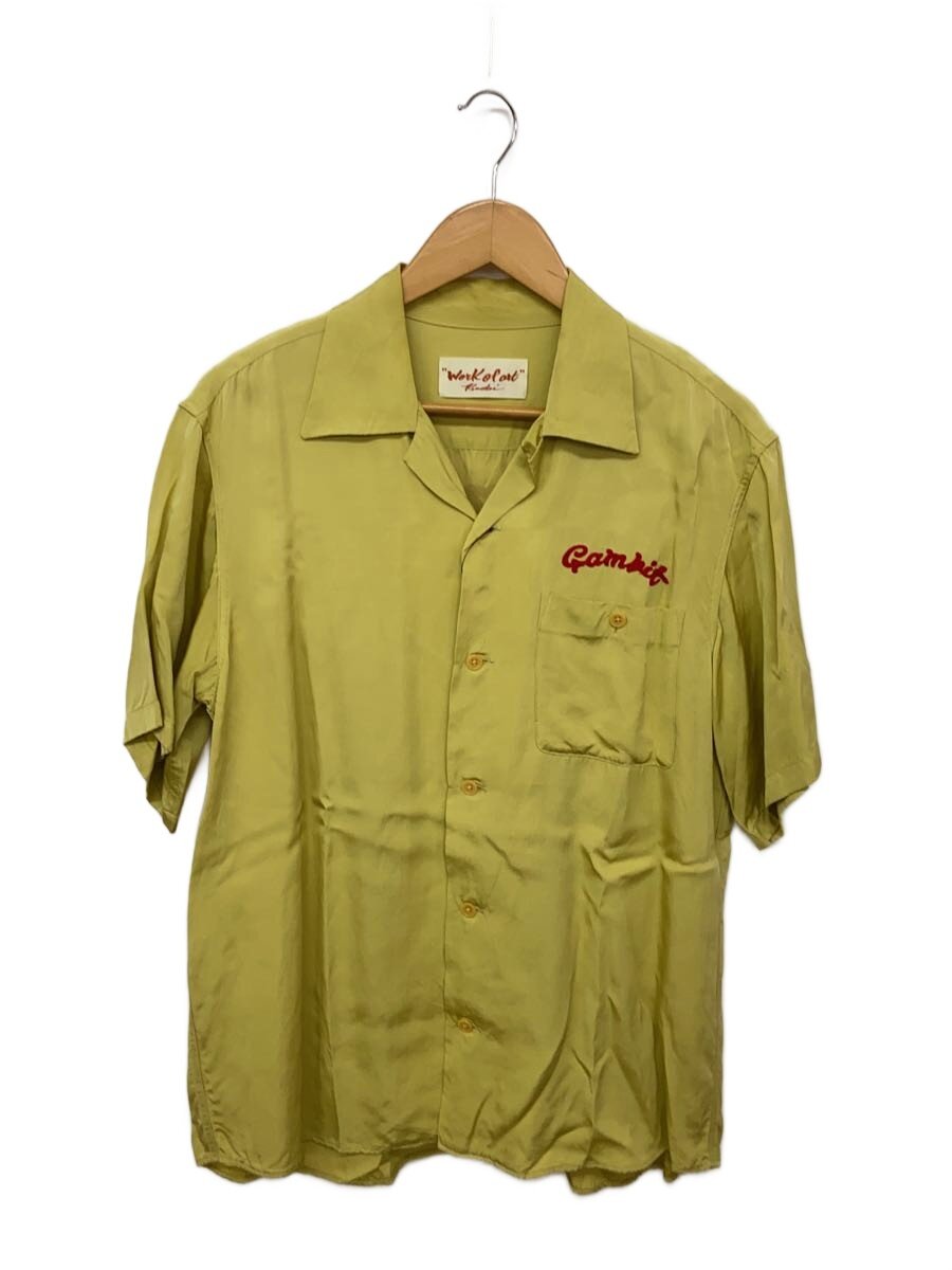 【中古】Work of out kendai/半袖シャツ/M/レーヨン/YLW/WOA-000-241004【メンズウェア】|2nd STREET 店