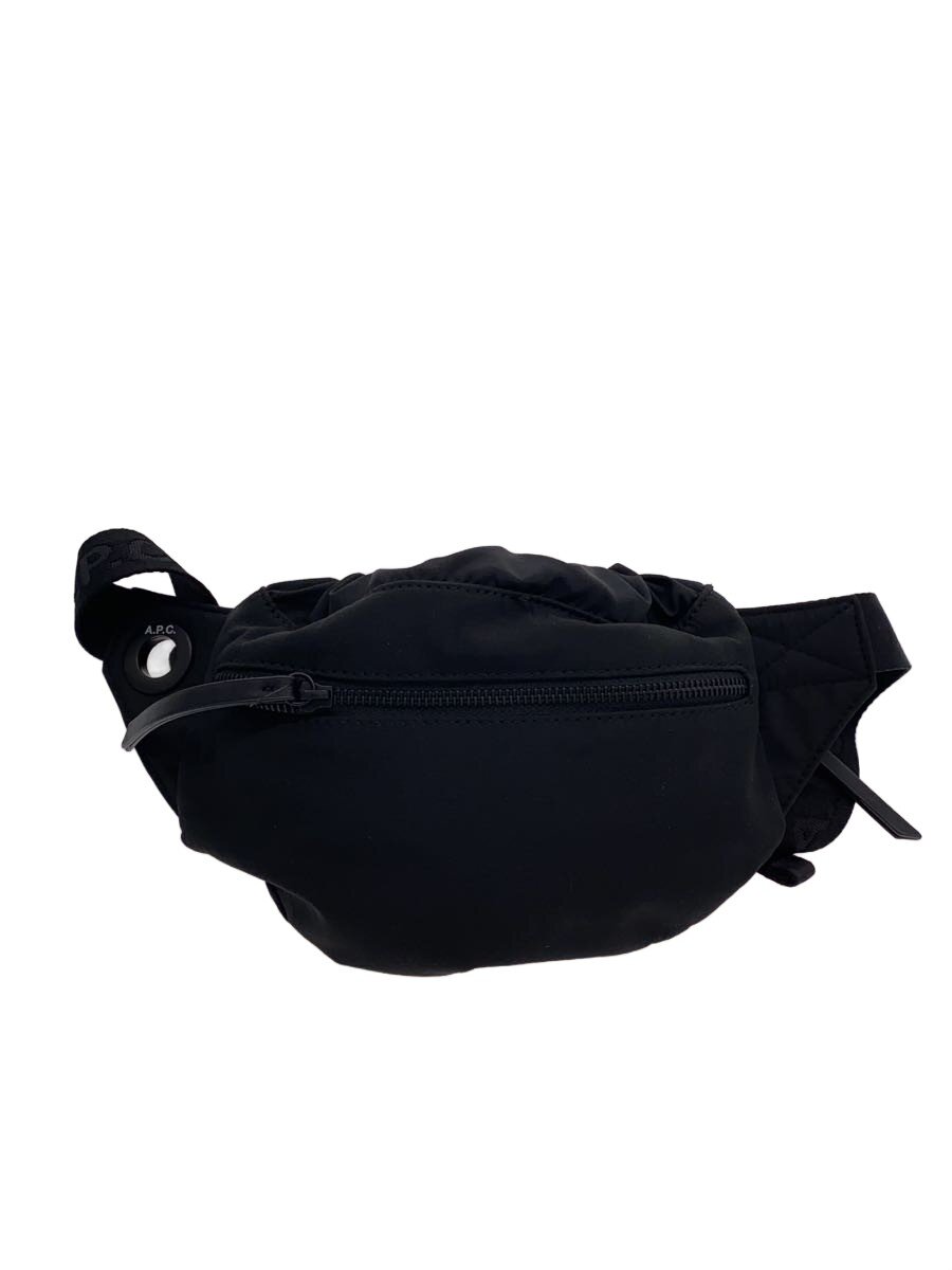 【中古】A.P.C.◆BANANE RESET/ショルダーバッグ/ポリエステル/BLK【御徒面子】
