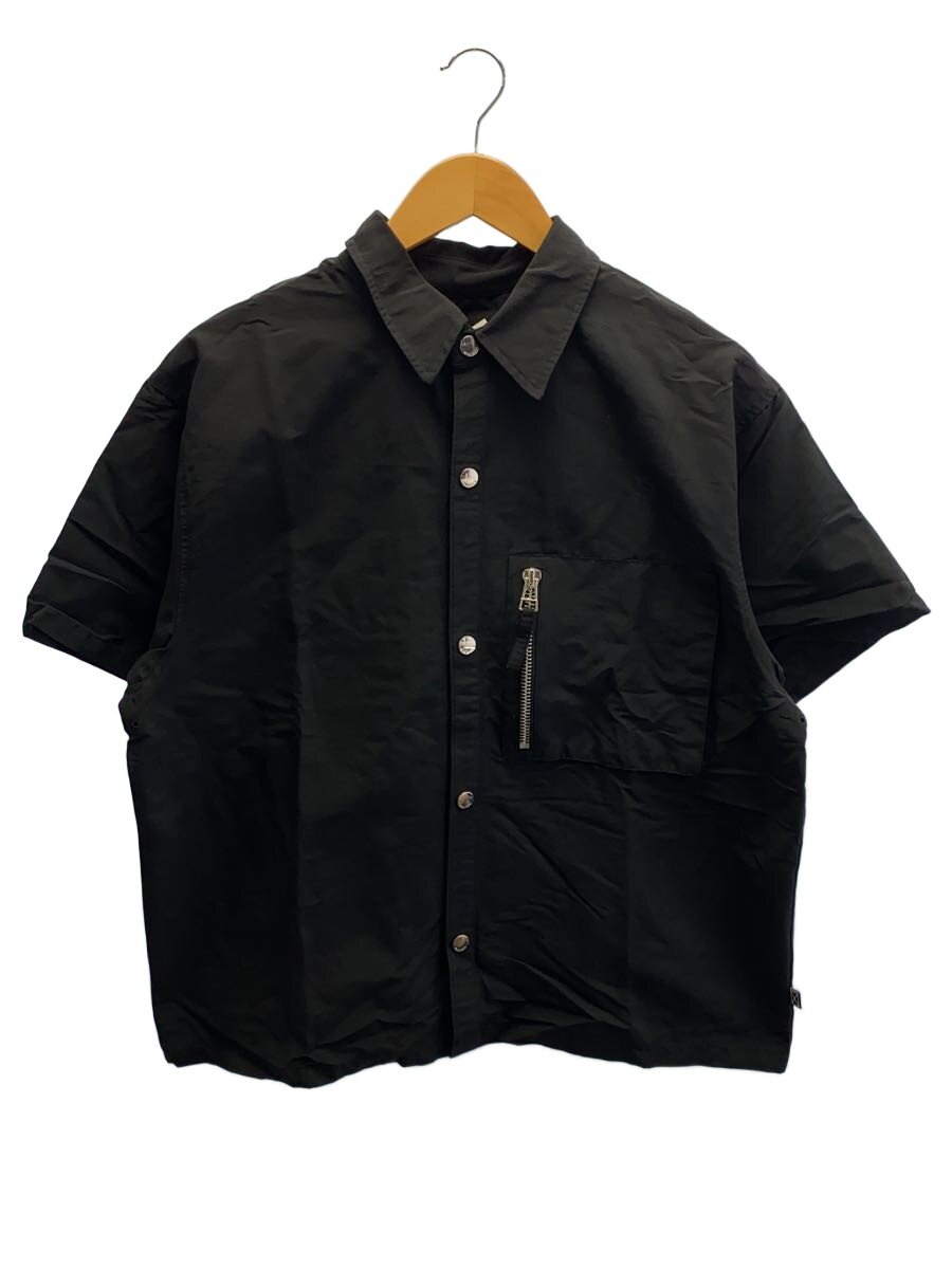 【中古】MLVINCE◆半袖プルオーバー/S/綿織物/BLK/NSS21BK【メンズウェア】