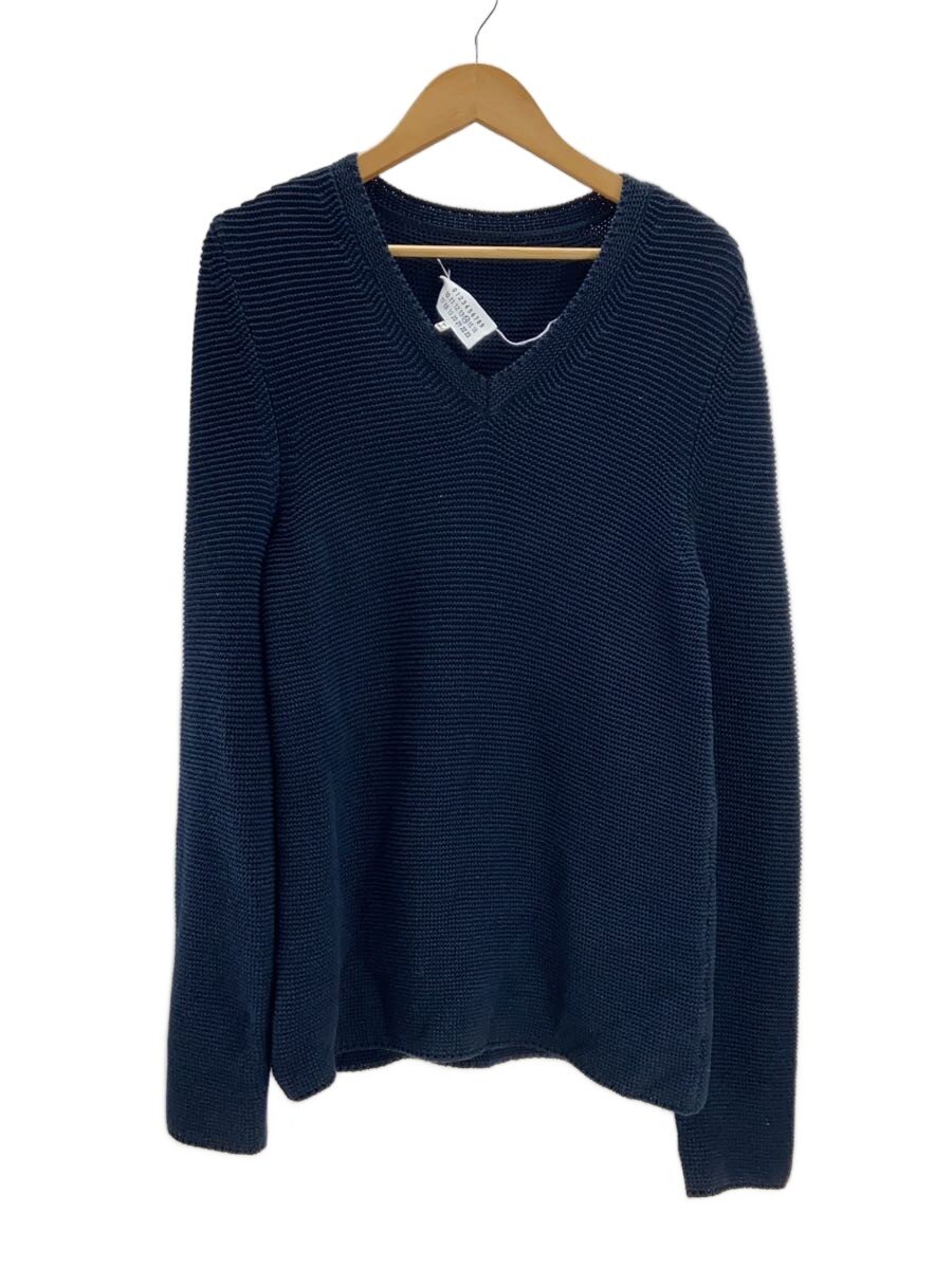 【中古】Maison Margiela◆クルーネックニット/ニット・セーター(薄手)/S/ウール/NVY/s50gp0016【メンズウェア】｜2ｎｄ STREET 店