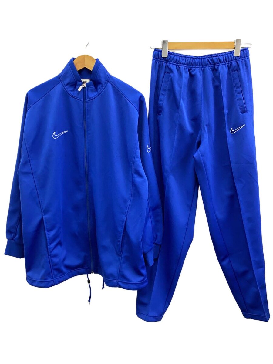 【中古】NIKE◆ジャージセットアップ/XL/ポリエステル/BLU//【メンズウェア】