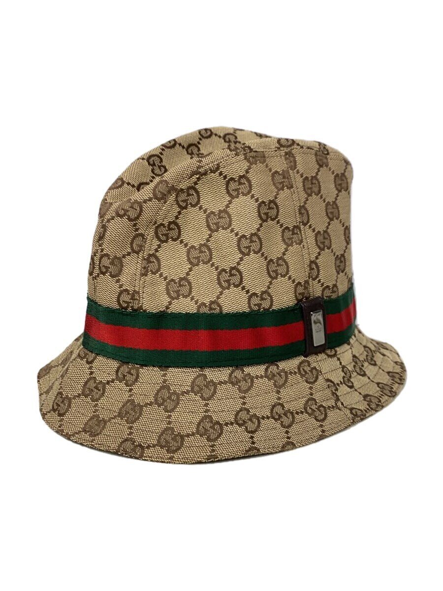 【中古】GUCCI◆バケットハット/--/ポリエステル/CML/総柄/レディース【服飾雑貨他】｜2ｎｄ STREET 店