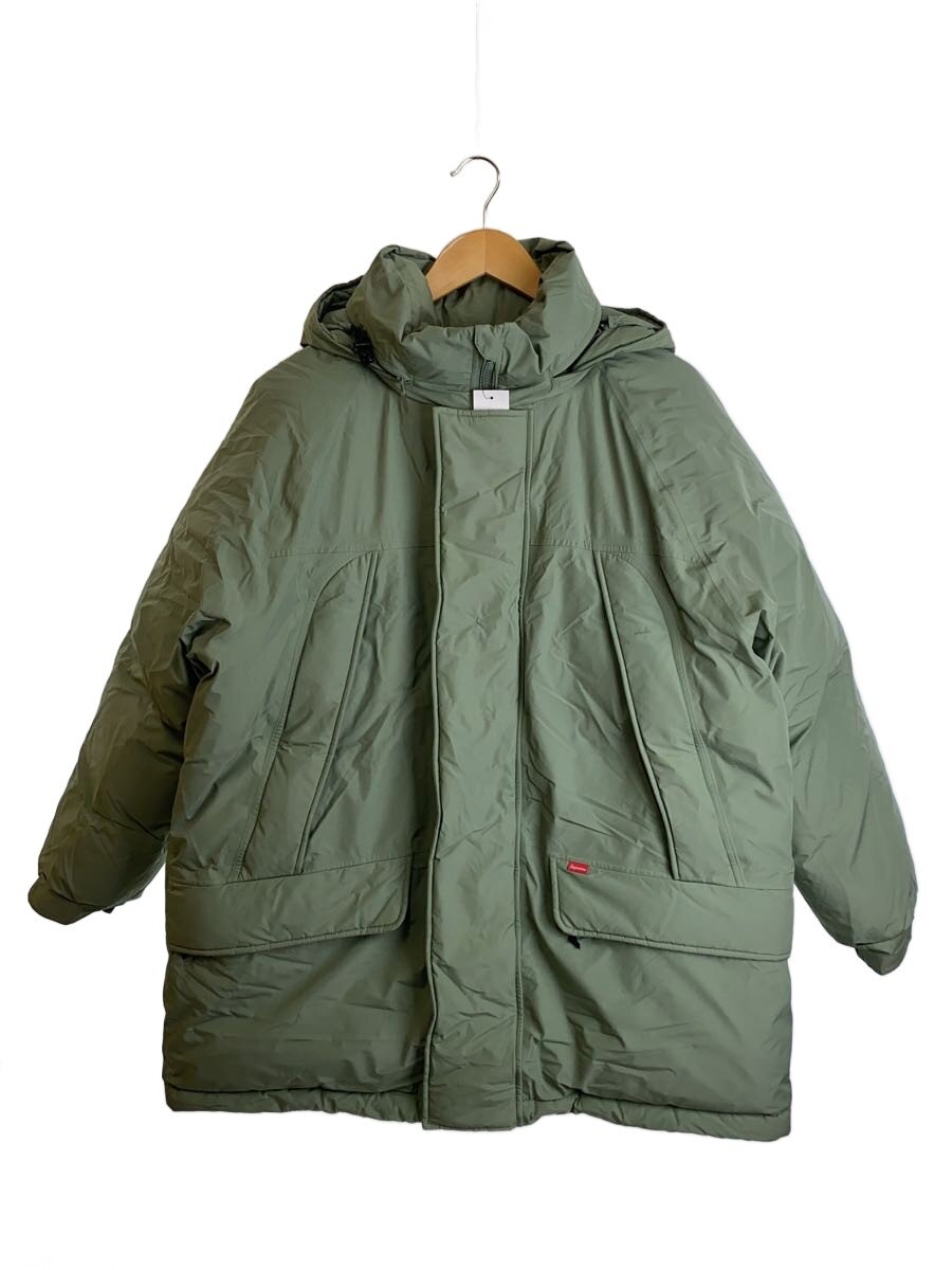 【中古】Supreme◆20AW/700FILL/Smurfs GORE-TEX Shell Jacket/落ち込む上衣/M/カーキ【メンズウェア】