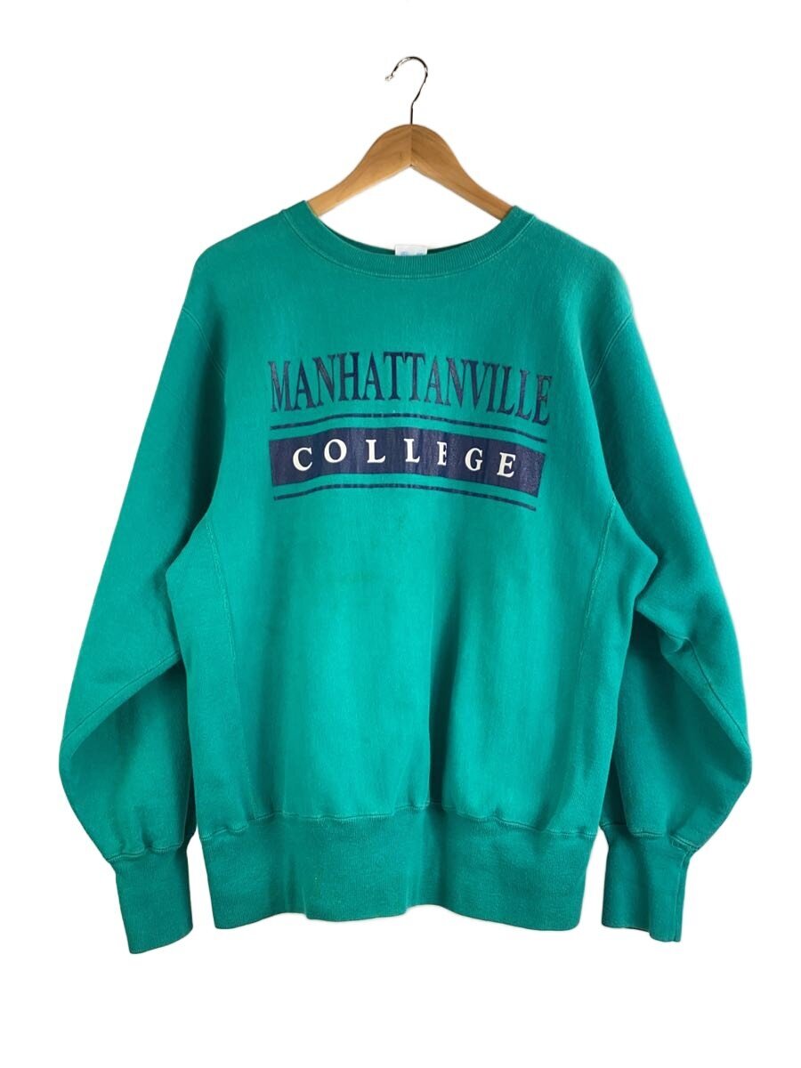 【中古】Champion◆リバースウィーブ/トリコタグ/80s/スウェット/L/コットン/GRN/プリント【メンズウェア】|2nd STREET 店