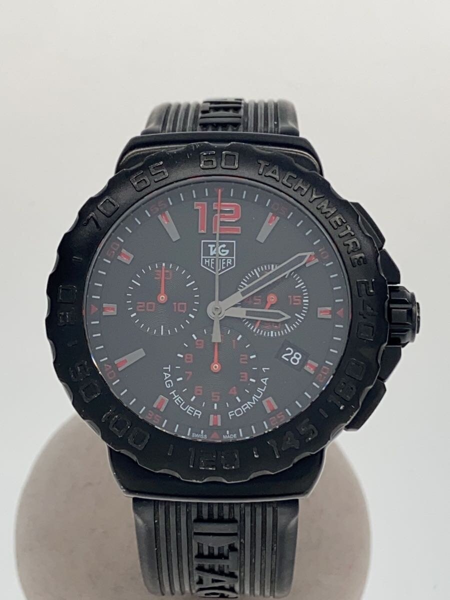 【中古】TAGHeuer◆クォーツ腕時計/アナログ/--/BLK/BLK/CAU111A【服飾雑貨他】｜2ｎｄ STREET 店 60,863円