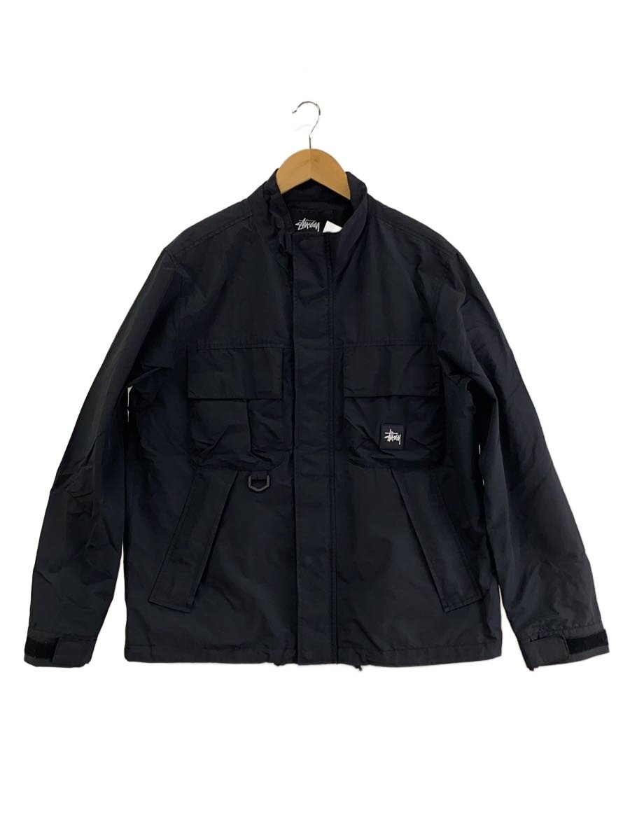 【中古】STUSSY◆上衣/M/綿織物/BLK//【メンズウェア】