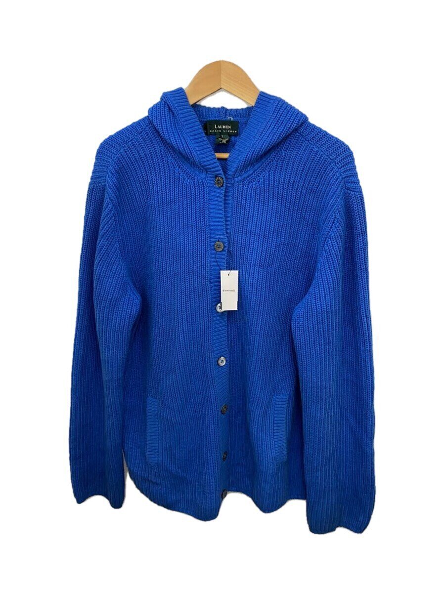 【中古】LAUREN RALPH LAUREN◆ボンネットジレー/L/綿織物/NVY【メンズウェア】