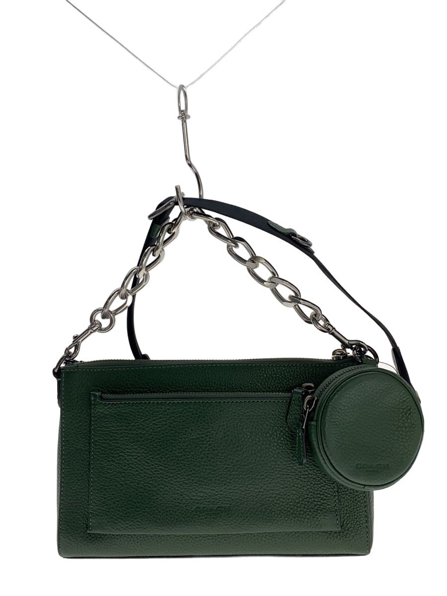 【中古】COACH◆ホールデンクロスボディ/ショルダーバッグ/--/GRN/CE689【御徒面子】