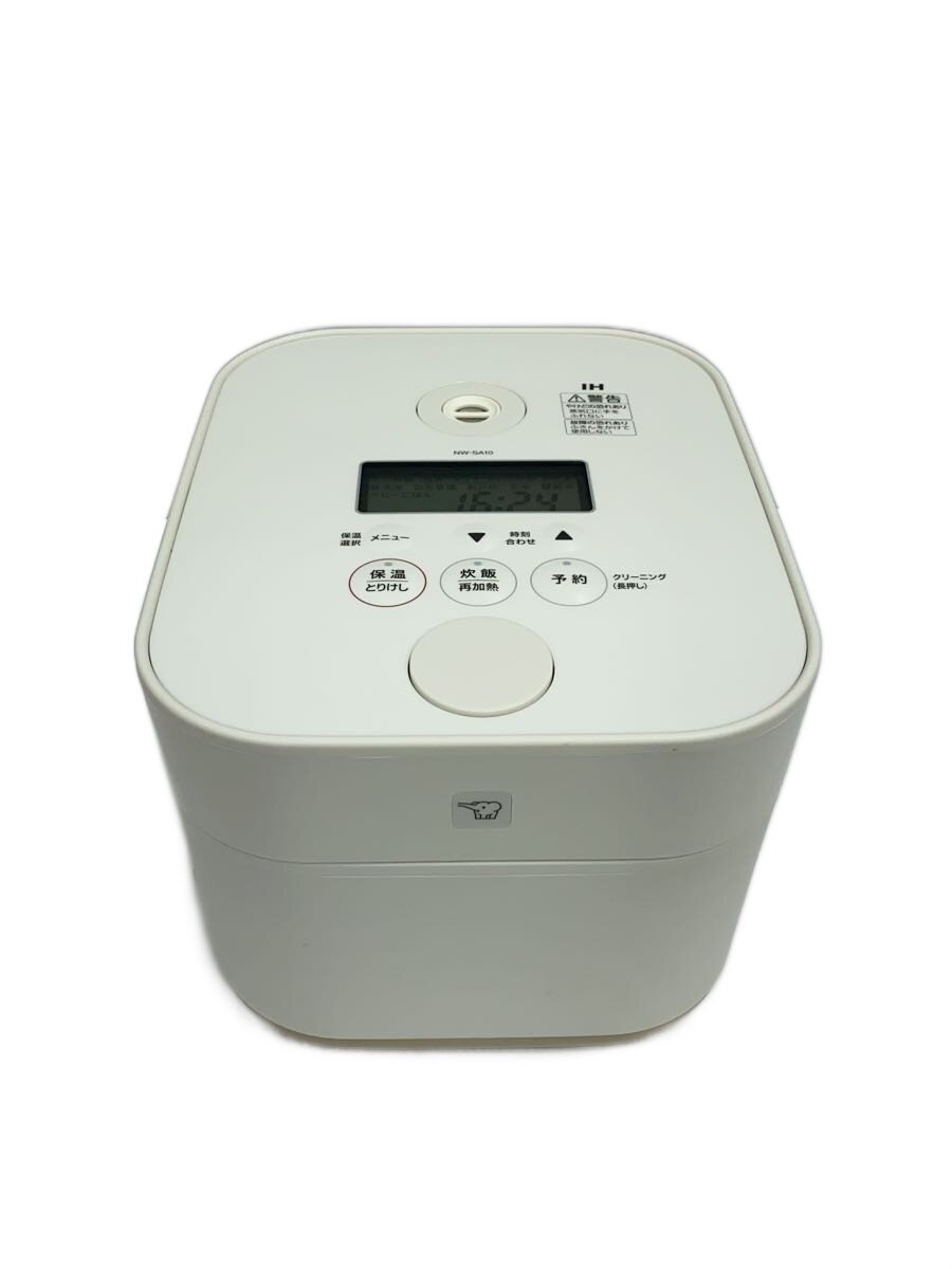 【中古】ZOJIRUSHI◆炊飯器 STAN. NW-SA10-WA [白いこと]【家電・視覚的・オーディオ】