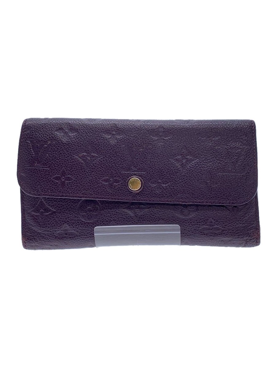 【中古】LOUIS VUITTON◆ポルト・フォイユ・ヴィルトゥオーズ_モノグラム・アン工業プラント_BRW/なめし革/PUP/レディース【服飾雑貨他】 その他-バッグ・小物・ブランド雑貨