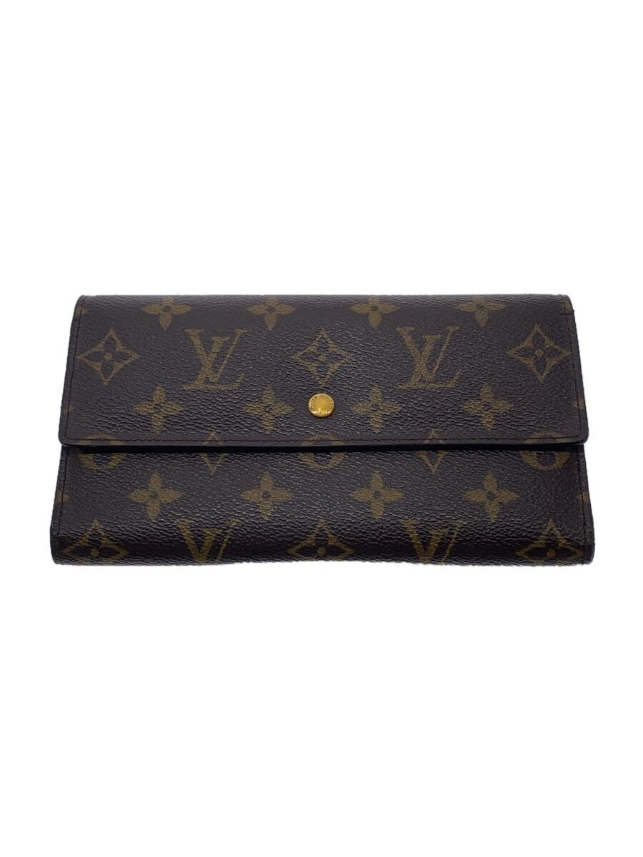 【中古】LOUIS VUITTON◆1)ポルト・トレゾール・インターナショナル_モノグラム・キャンバス【服飾雑貨他】 23,280円