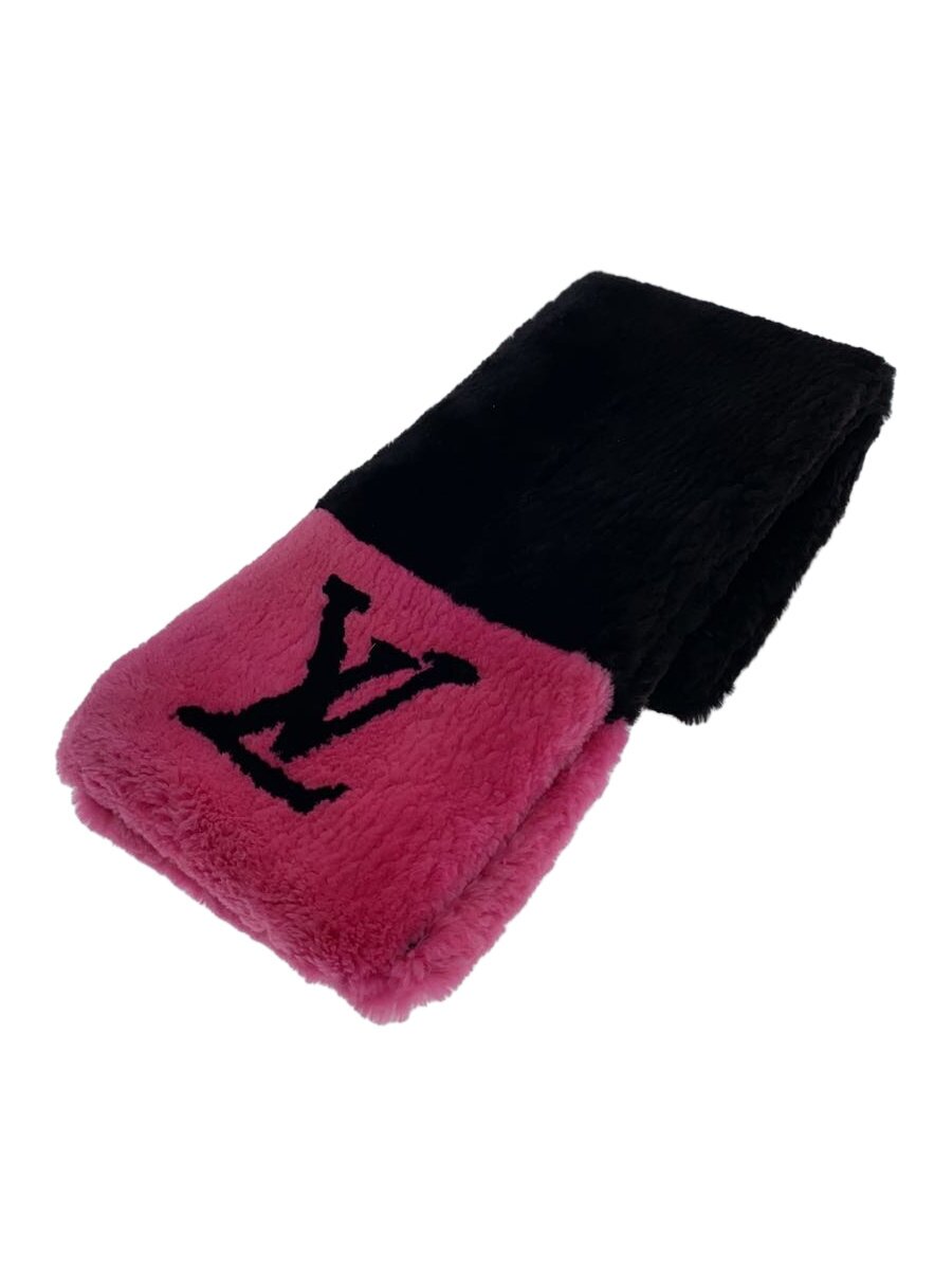【中古】LOUIS VUITTON◆エシャルプ・LVインザシティー/--/PNK/レディース【服飾雑貨他】
