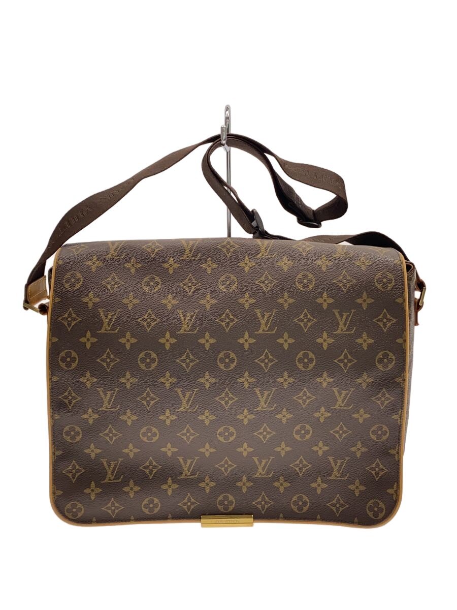 【中古】LOUIS VUITTON◆アベス_モノグラム・帆布/PVC/BRW/M45257/SP0092【御徒面子】