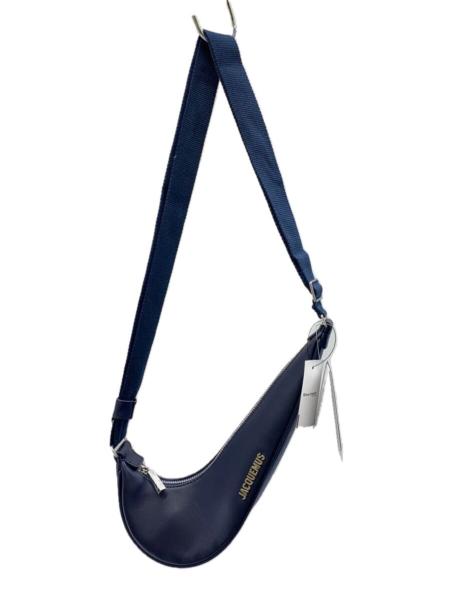 【中古】NIKE◆×JACQUEMUS LE SWOOSH BAG/レザー/NVY/無地/DQ0324-100【バッグ】|2nd STREET 店