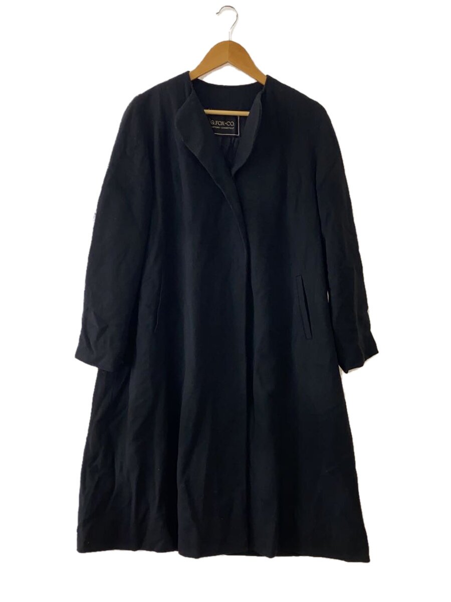 【中古】RIBAIRE/厚地の外套/--/羊毛/BLK//【レディース御召しもの】