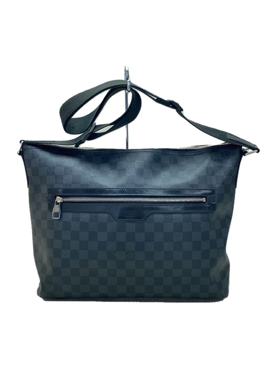 【中古】LOUIS VUITTON◆1)ミックMM_ダミエ・グラフィット_BLK/PVC/黒いこと/ルイヴィトン//【御徒面子】