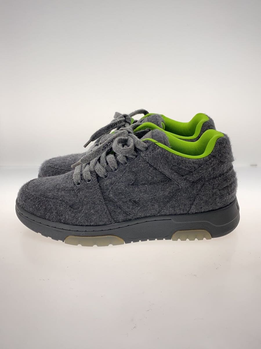 【中古】OFF-WHITE◆ローカットスニーカー/40/GRY/ウール【シューズ】|2nd STREET 店
