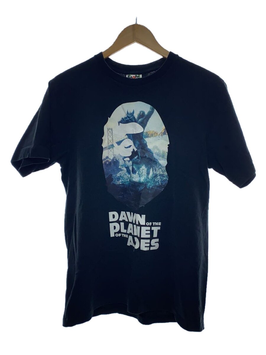 【中古】A BATHING APE◆プルオーバー/M/綿織物/BLK【メンズウェア】