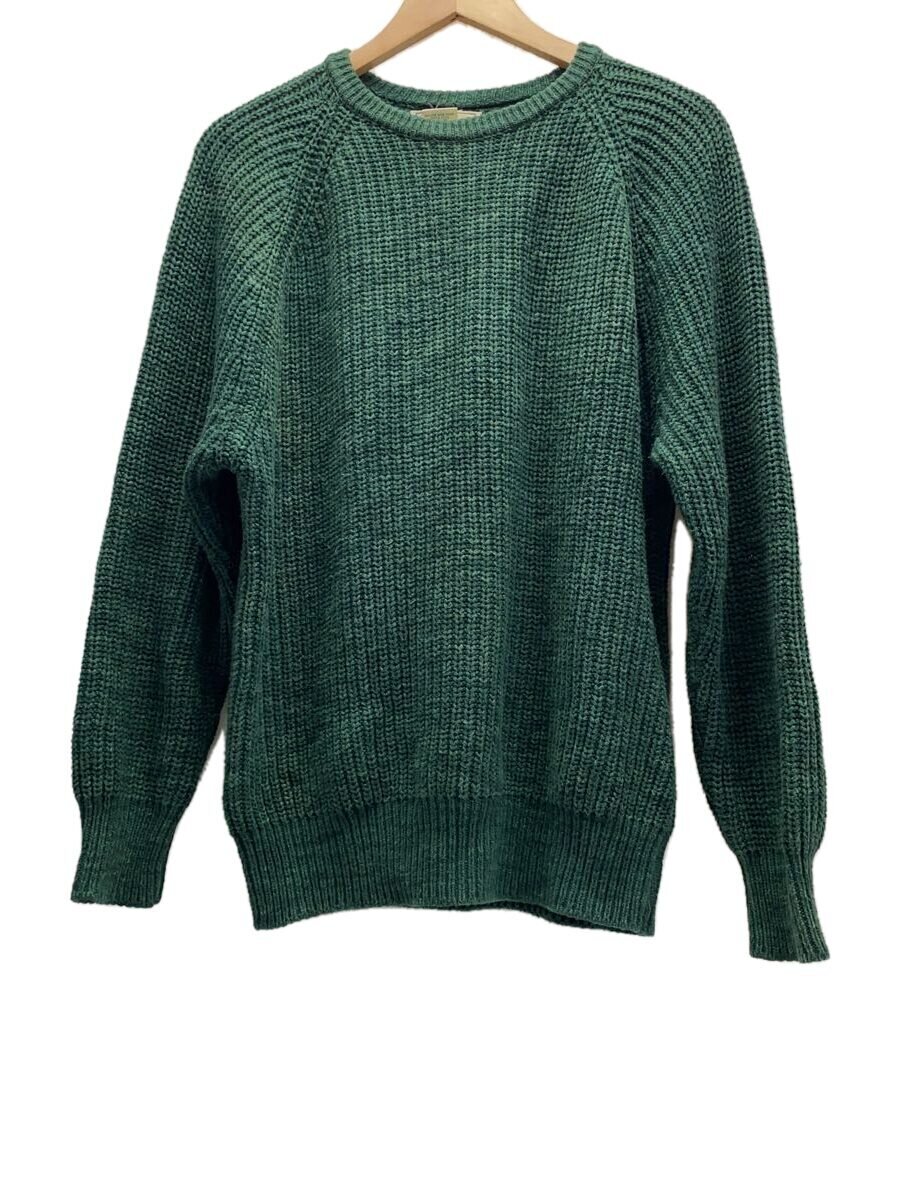 【中古】L.L.Bean◆編み物・スウェーター(朦々たる)/XL/綿織物/GRN//【レディースお召しもの】