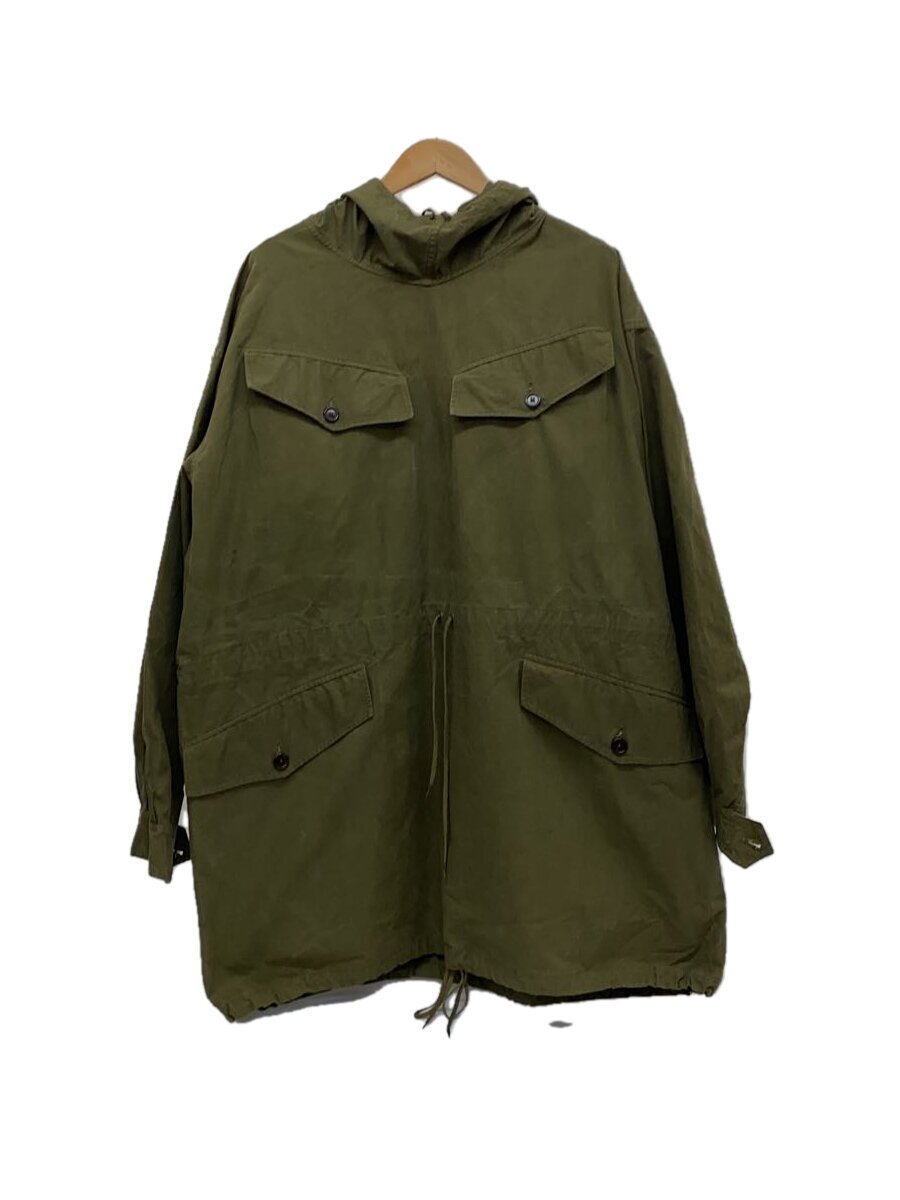 【中古】FRENCH MILITARY◆フランス共和国軍/お山軍事部隊/アルパインスモックパーカー/厚地の外套/カーキ【メンズウェア】
