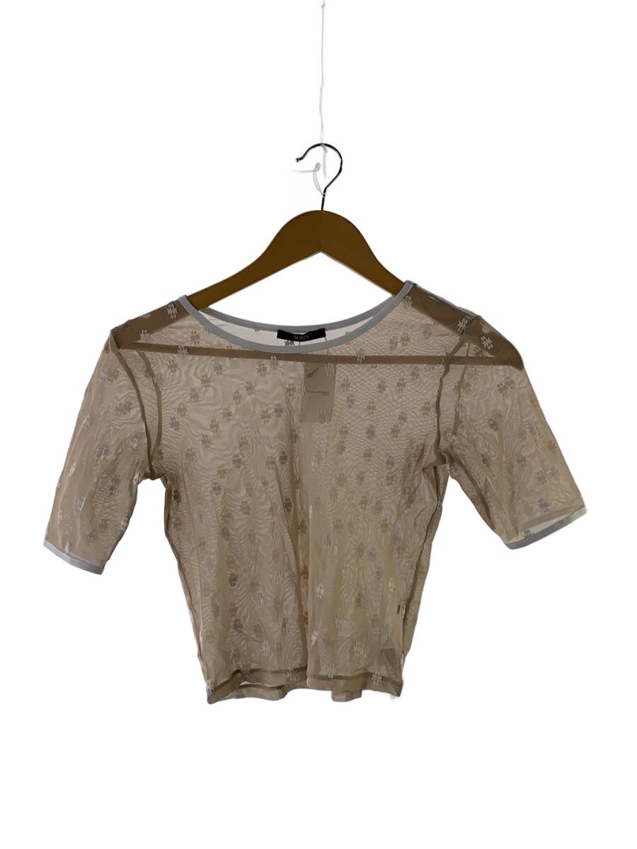 【中古】SORIN/SWAN LAKE Half Sleeve TOP/半袖カットソー/38/ポリエステル/BEG//【レディース御召しもの】