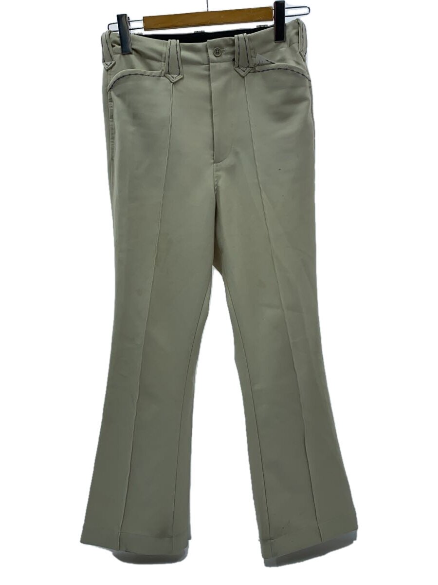 【中古】Needles◆21AW/WESTERN LEISURE PANTS/下つ方/XS/ポリエステル/WHT/KP121【メンズウェア】