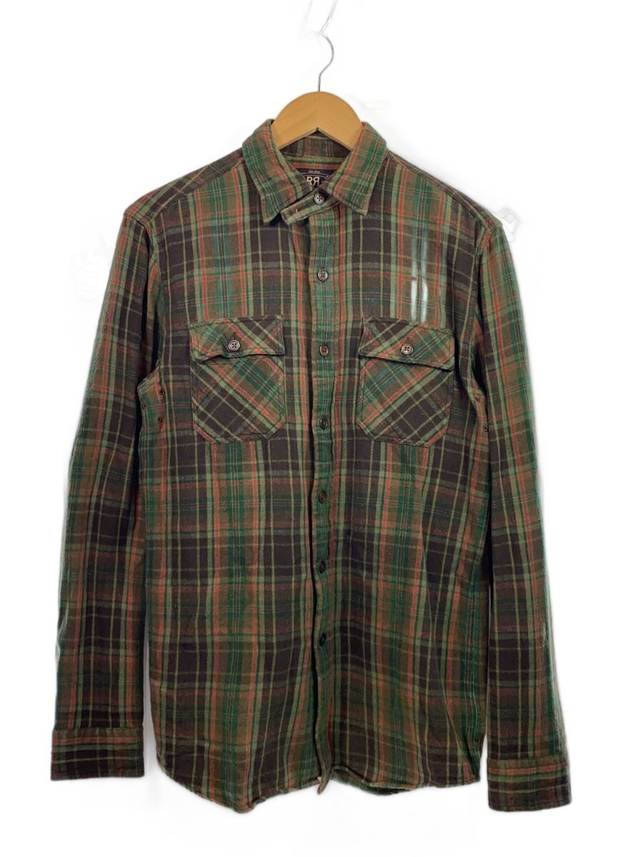 【中古】RRL◆長袖シャツ/S/コットン/BRW/チェック/HS-RD-YW-3746//【メンズウェア】｜2ｎｄ STREET 店