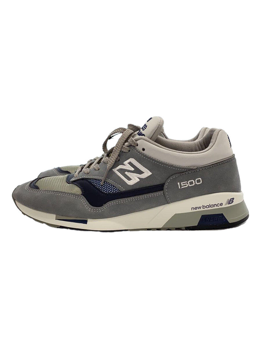 【中古】NEW BALANCE◆U1500/グレー/US9.5/GRY/スウェード【シューズ】｜2ｎｄ STREET 店