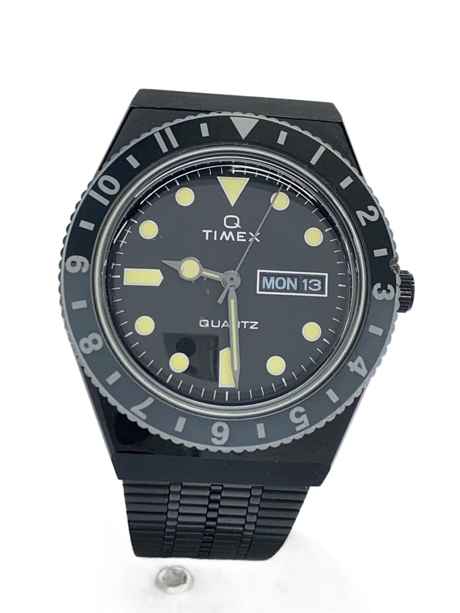 【中古】TIMEX◆ウオッチ/アナログ/BLK/BLK【服飾雑貨他】