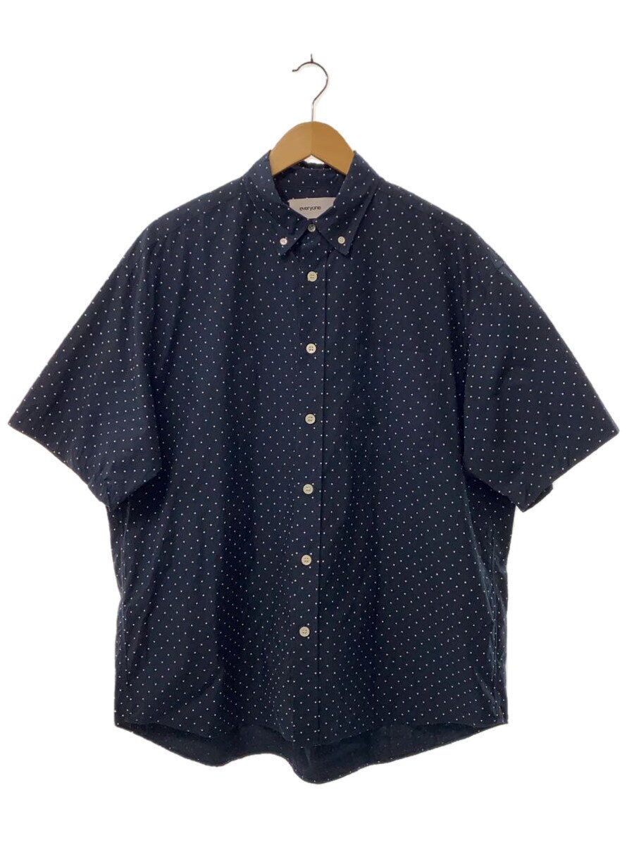 【中古】everyone◆半袖プルオーバー/L/綿織物/米国海軍/点点/EV23-SH02【メンズウェア】