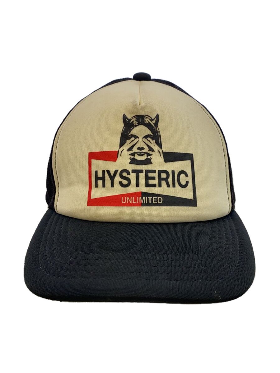 【中古】HYSTERIC GLAMOUR◆メッシュ旗がしら/FREE/ポリエステル/BLK/メンズ/02211QH01【服飾雑貨他】