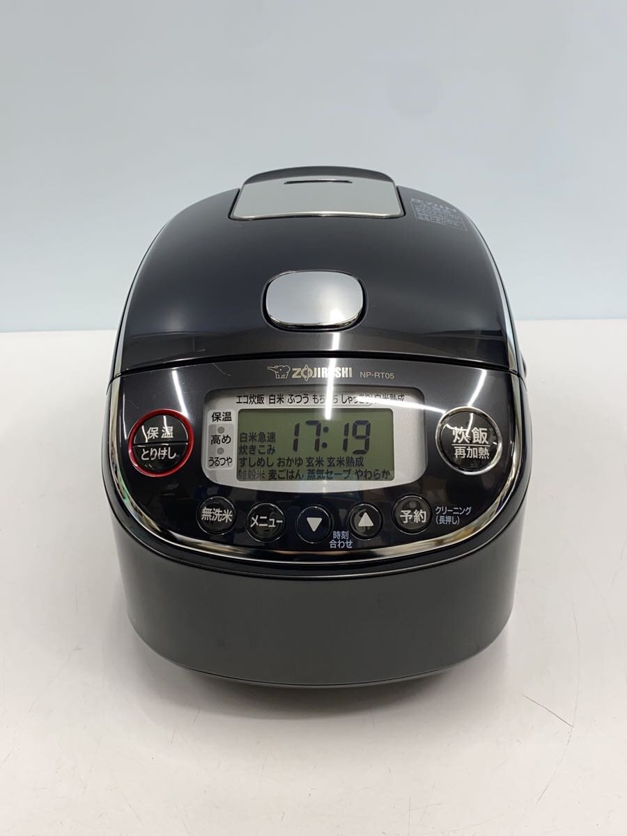 【中古】ZOJIRUSHI◆炊飯器 限度炊き NP-RT05-BA【家電・視覚性・オーディオ】