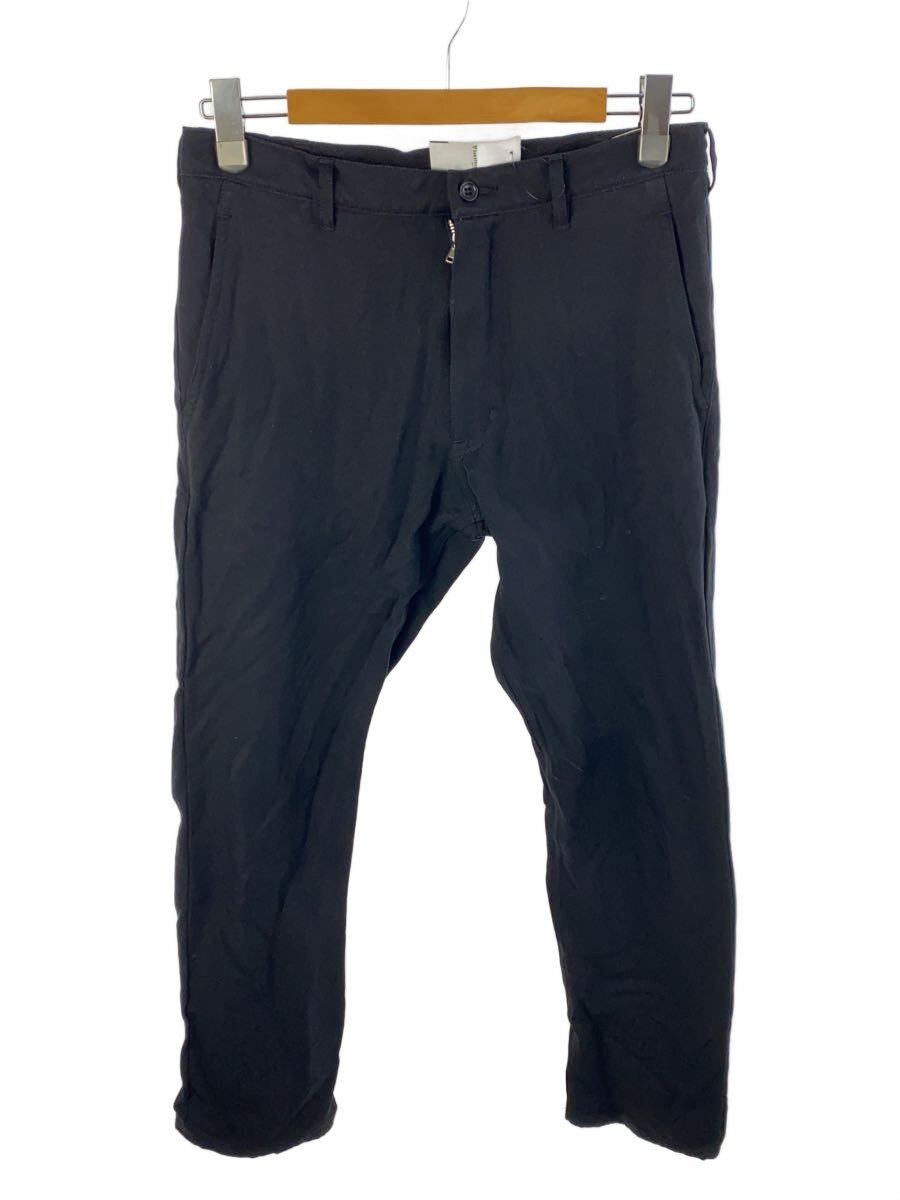 【中古】BLACK COMME des GARCONS◆ストレートパンツ/M/ポリエステル/BLK/無地/1G-P208【メンズウェア】｜2ｎｄ STREET 店