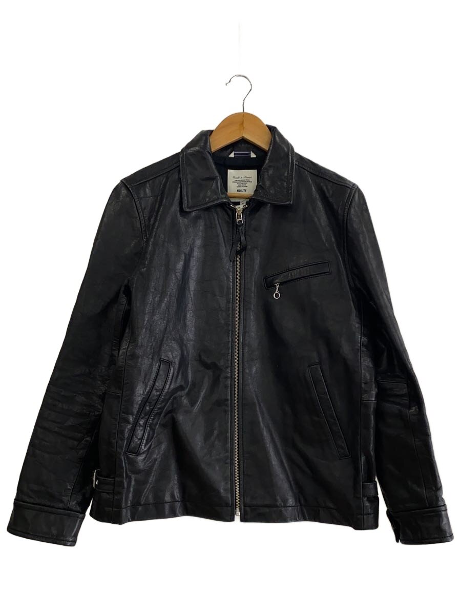 【中古】FIDELITY◆レザージャケット・ブルゾン/M/レザー/BLK/FD72BL006//【メンズウェア】｜2ｎｄ STREET 店