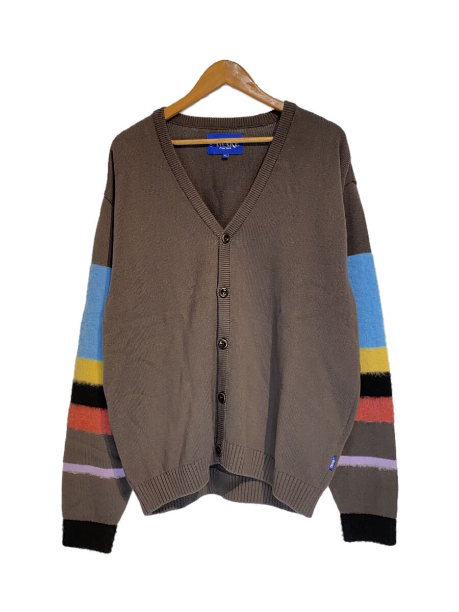 【中古】Awake NY◆ジレー(朦々たる)/XL/綿織物/BRW/AWK-FW22-KN001【メンズウェア】