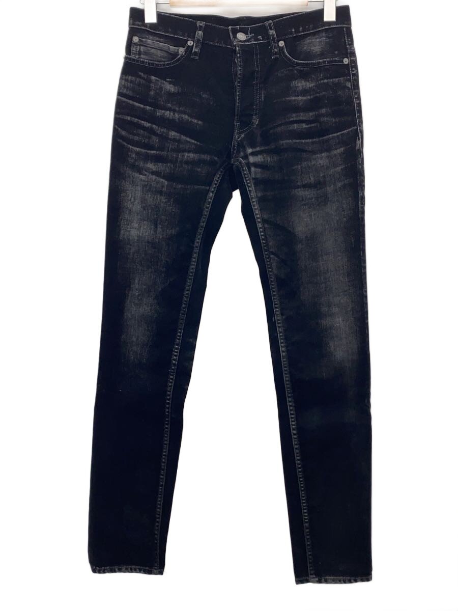 【中古】MINEDENIM◆下つ方/--/綿織物/BLK/毛の荒物【メンズウェア】