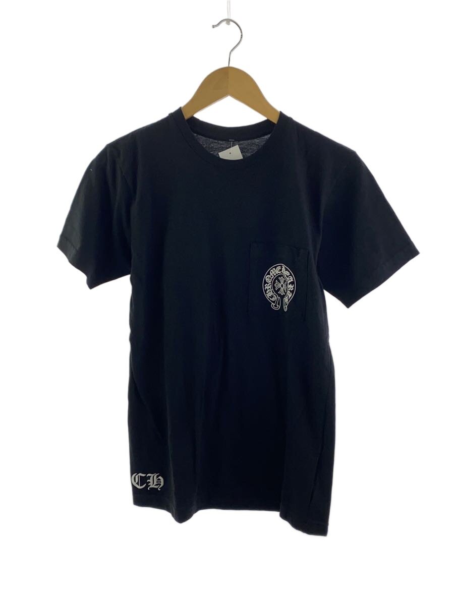 【中古】CHROME HEARTS◆ホノルル押さえる/HONOLULU/プルオーバー/S/綿織物/BLK//【メンズウェア】
