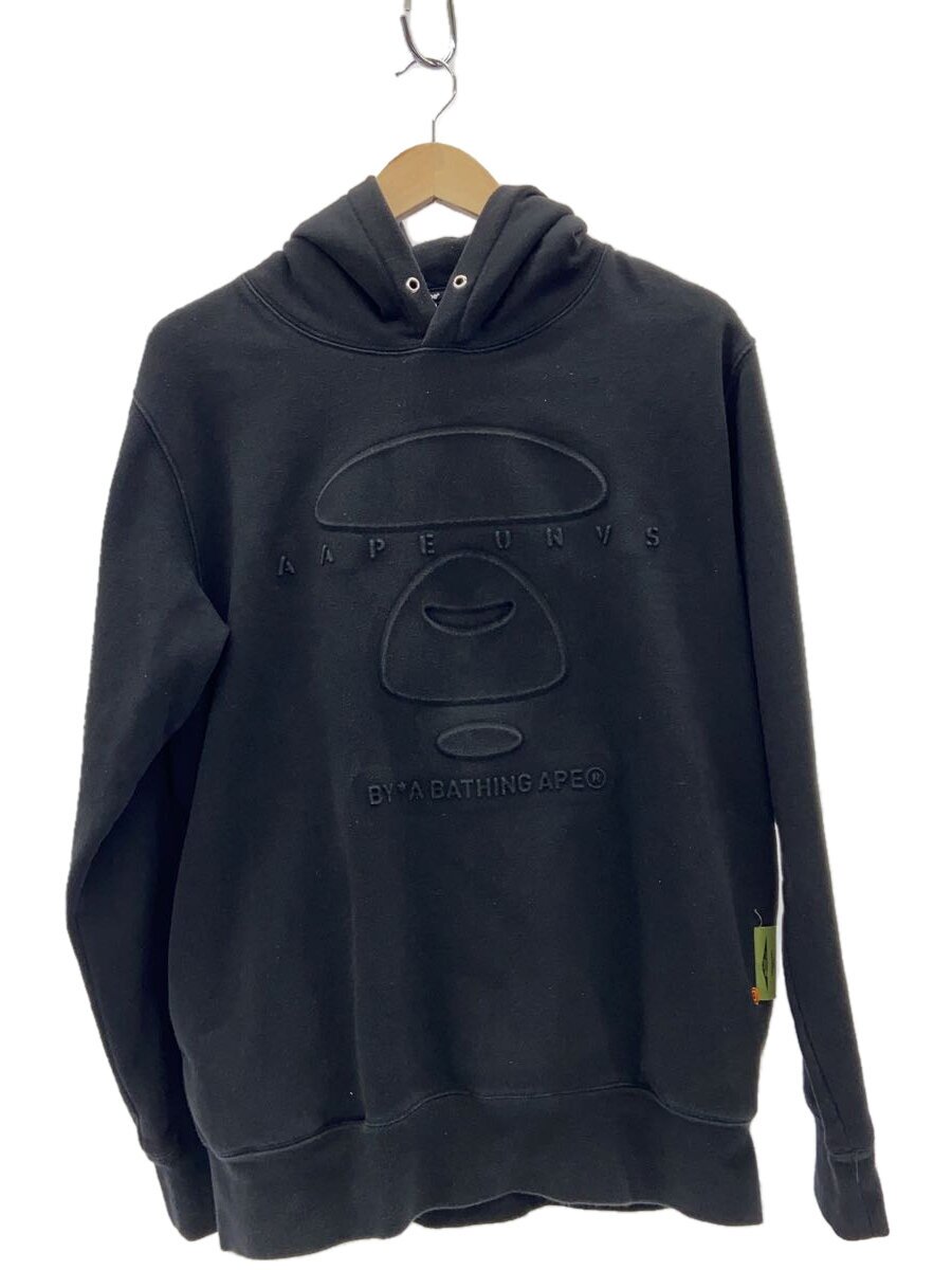 【中古】AAPE BY A BATHING APE◆パーカー/XL/コットン/BLK/AAPSWM3725XXF【メンズウェア】｜2ｎｄ STREET 店