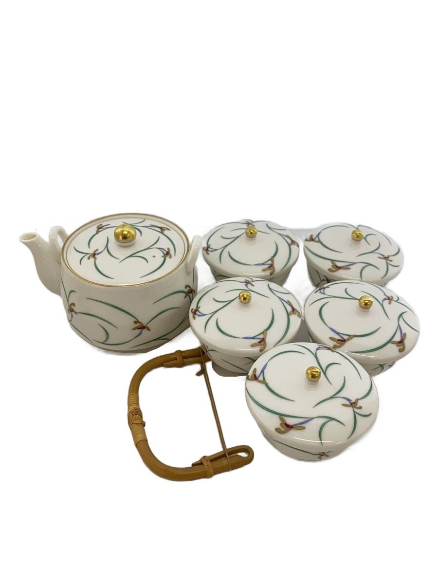 【中古】香蘭社◆リンドフィールド 茶器揃/W1110/6点書き割り//【勝手もと装置】