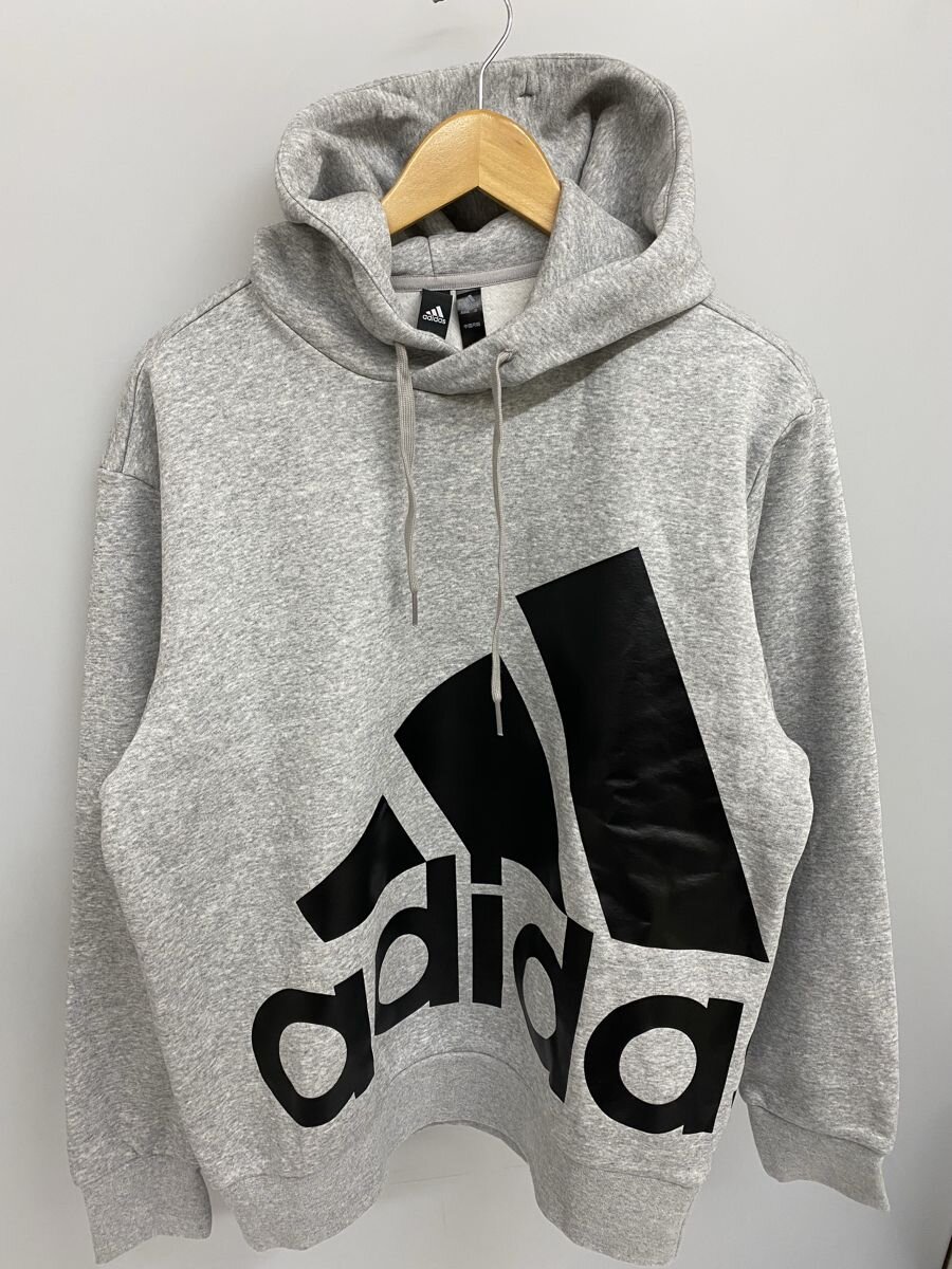 【中古】adidas◆スポーツウェアー/M/GRY/IT6075【スポーツ】