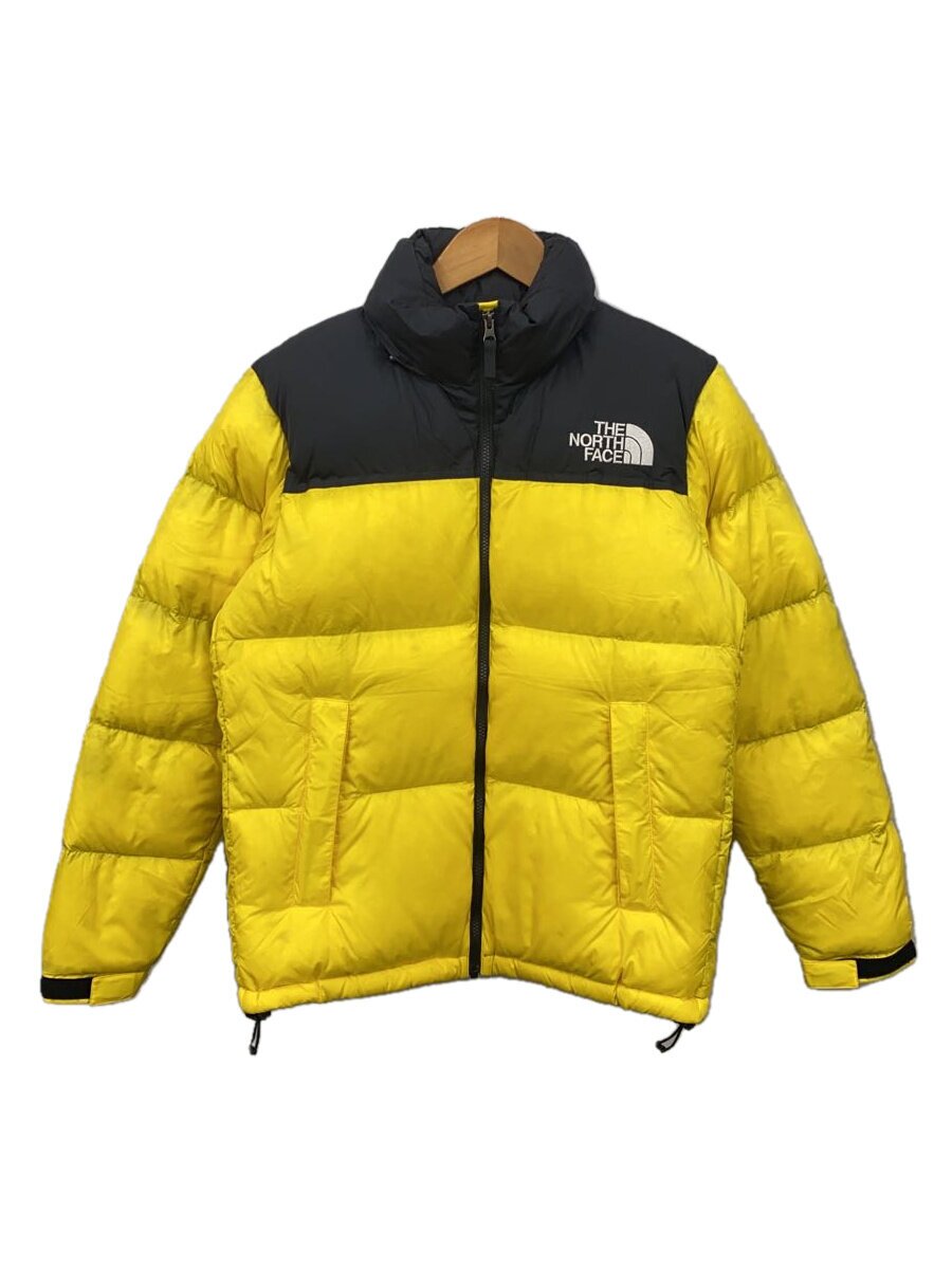 【中古】THE NORTH FACE◆NUPTSE JACKET_ヌプシジャケット/M/ナイロン/YLW/無地/ND91841【メンズウェア】|2nd STREET 店