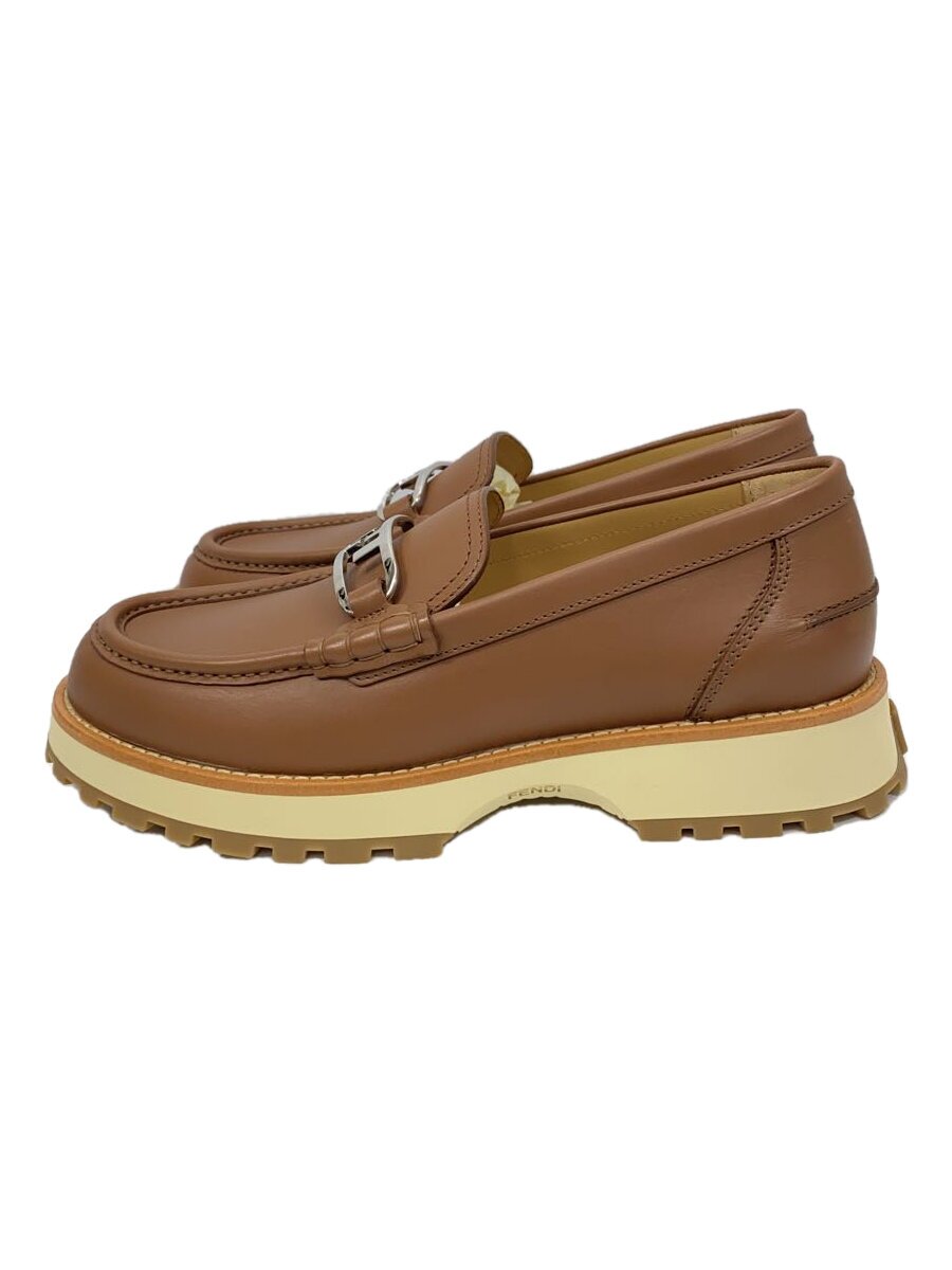 【中古】FENDI◆オーロックローファー/シューズ/UK9/BRW/1579【シューズ】|2nd STREET 店