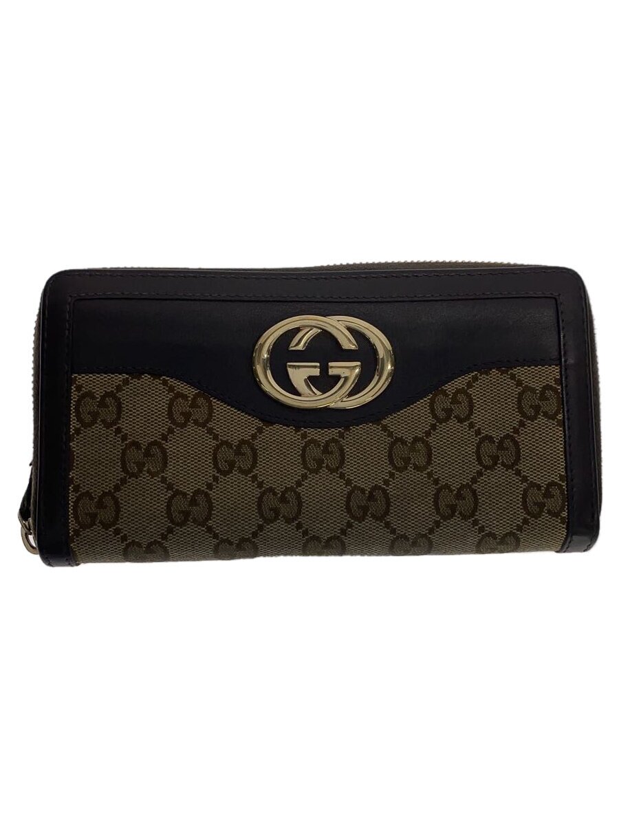 【中古】GUCCI◆長財布_スーキー_GGキャンバス/キャンバス/BRW/レディース//【服飾雑貨他】｜2ｎｄ STREET 店 16,089円