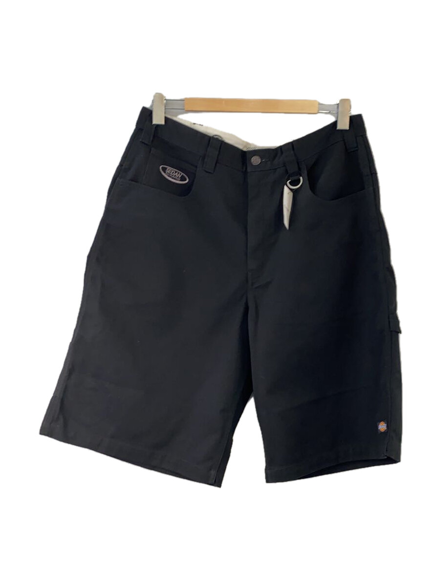【中古】SEDAN ALL-PURPOSE◆Carpenter Wide Shorts/ボトム/XL/ポリエステル/BLK/SD25S-PT09【メンズウェア】|2nd STREET 店